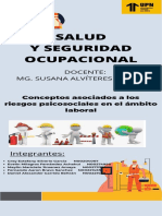 Salud y Seguridad Ocupacional Riesgos y Factores