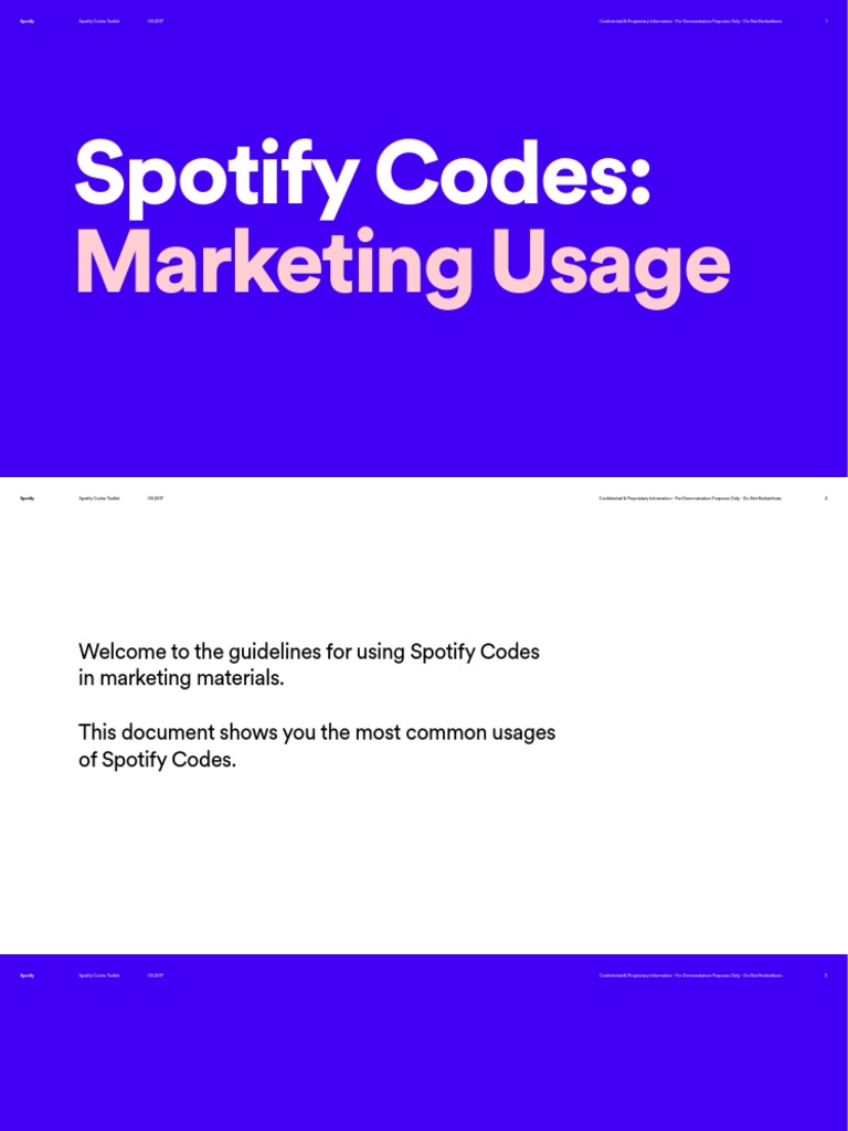 Brand_Guidelines_for_Spotify_codes | PDF | Communication