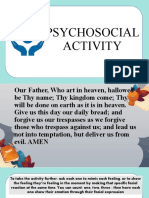Intro To Psychosocial Activity
