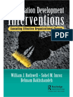 Lectura Sesión 6 - Rothwell Et Al - Organization Development Interventions