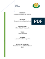 Comportamiento Organizacional I