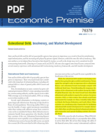 BM - Deuda Subnacional - Insolvencia - y Desarrollo de Mercado