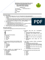 Format Pembuatan Soal PTS GANJIL 2022