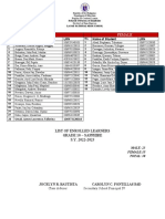 Sapphire Final List of Students 2022 2023