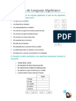 Expresiones Algebraicas