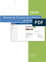 Manual de La Web de Sistemas FE