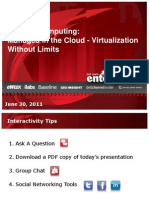 Managing Cloud Virtualization 630 Final