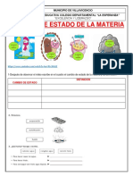 Cambios de Estado de La Materia