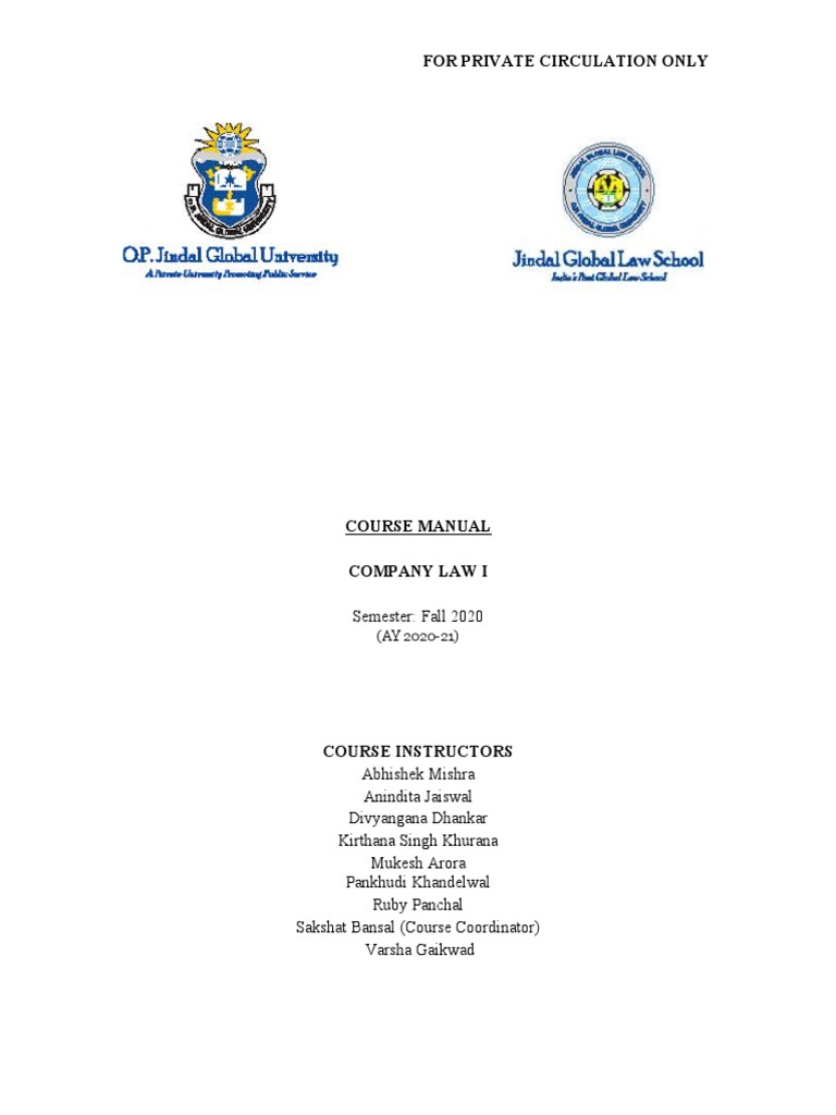 company-law-i-course-manual-fall-2020-pdf-corporate-law-disability