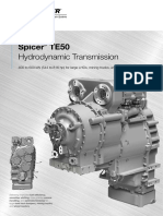 Spicer TE50: Hydrodynamic Transmission