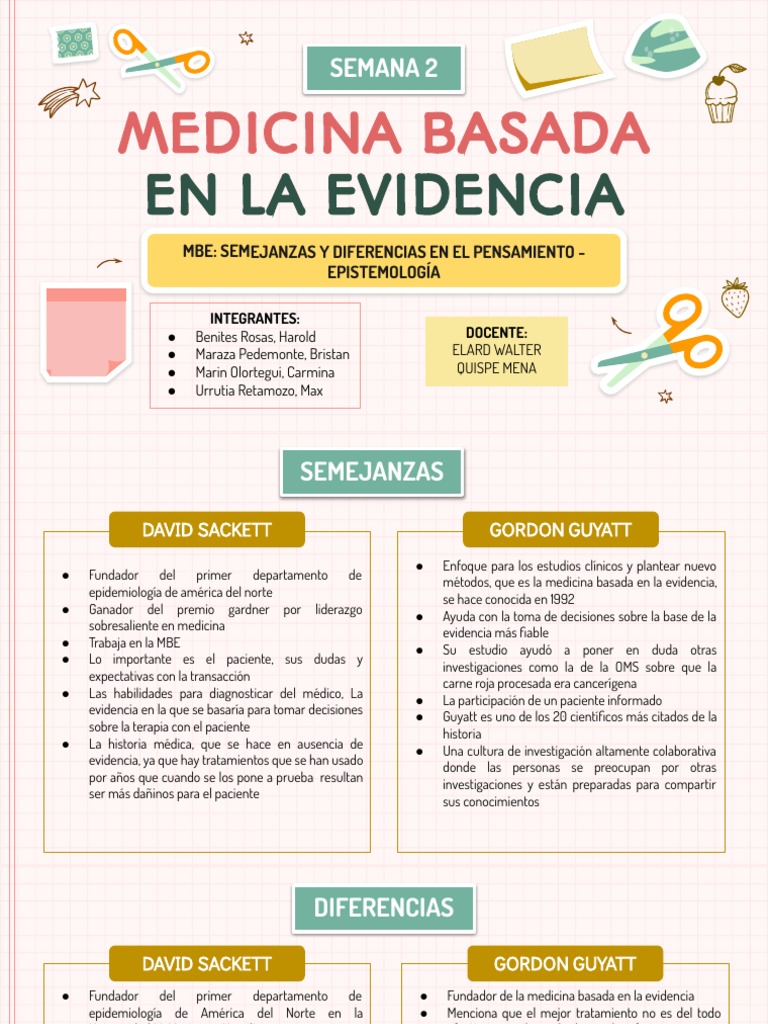 Epistemología de la Medicina Basada en Evidencia | PDF | Evidencia ...