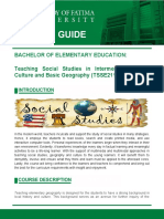 Course Guide Teaching Social Studies