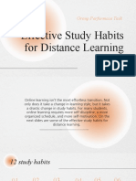 12 Study Habits for Effective Distance Learning