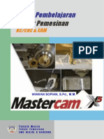 Cara Membuat Toolpath Drilling dengan MasterCAM X5