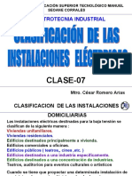 Clasen°07 Clasificación Instal Elec-2022