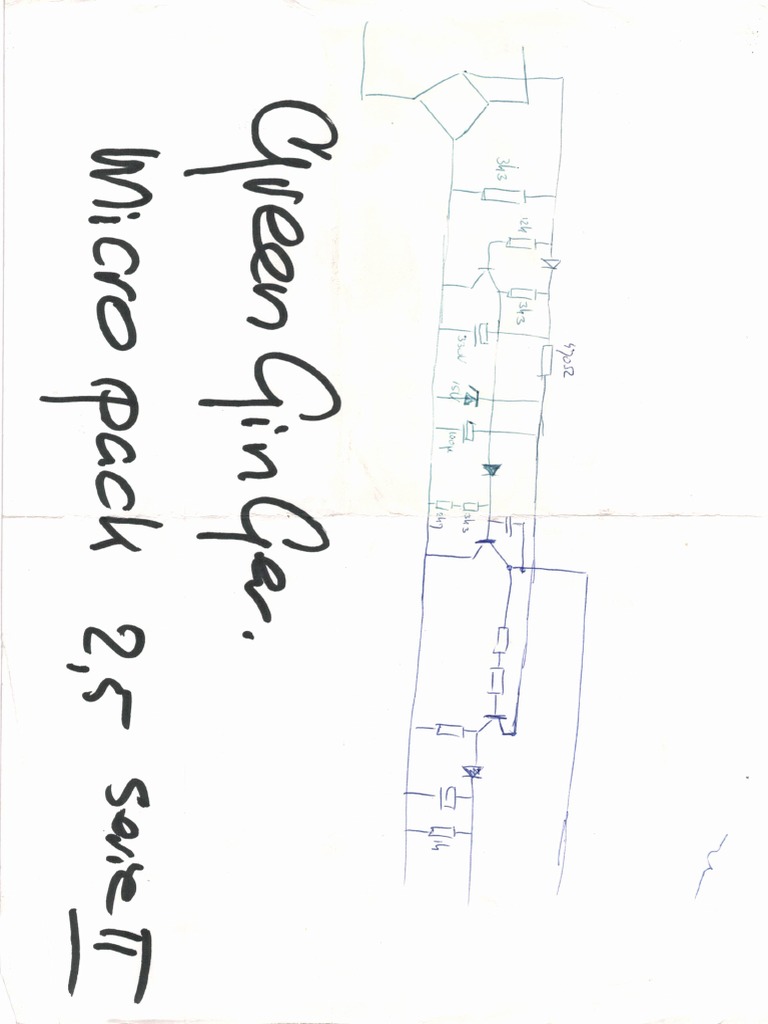 Green Ginger Micropack 2,5KW Serie 2 Schematics PDF