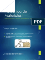 Mecánica de Materiales: Conceptos Básicos de Esfuerzo y Deformación