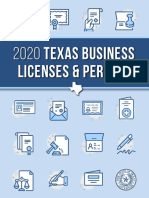 2020 Texas Licenses Permits