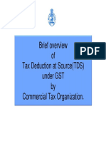 Overview of Tax Deduction at Source Under GST