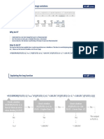 Y o Y Function Explanation