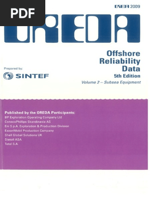 Offshore Reliability Data 5th Edition Volume 2 - Subsea