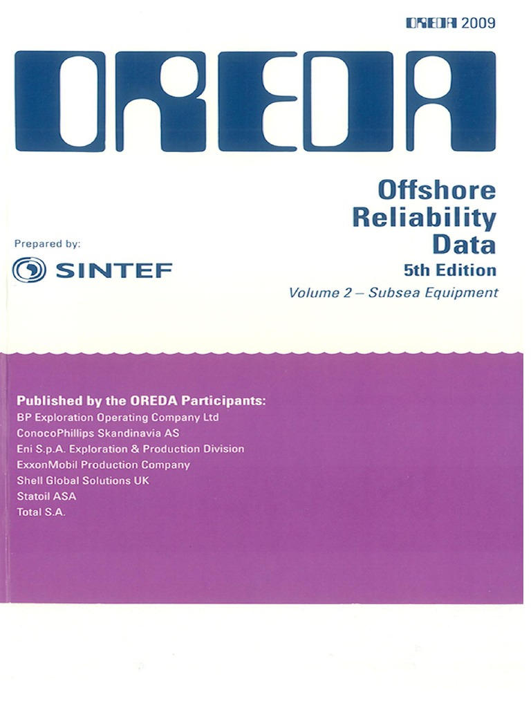 Offshore Reliability Data 5th Edition Volume 2 - Subsea