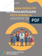 Ringkasan Eksekutif Ketenagakerjaan Kota Surabaya Agustus 2021