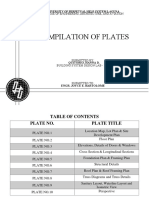 Compilation of Plates for Courtyard House