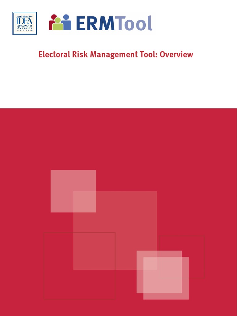 electoral-risk-management-tool-overview-pdf-risk-risk-management