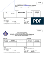 Ateneo de Zamboanga University Delivery Report Form