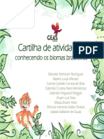 Cartilha Do Geas Biomas