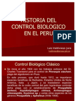 Historia Del Control Biologico en El Peru
