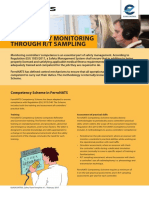 Competency Monitoring Through R/T Sampling: Competency Scheme in Ferronats