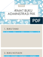 Format Buku Administrasi FKK