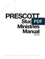 UPDATED 2012 Student Ministries Manual