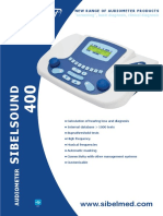 Audiometer SIBELSOUND400 en