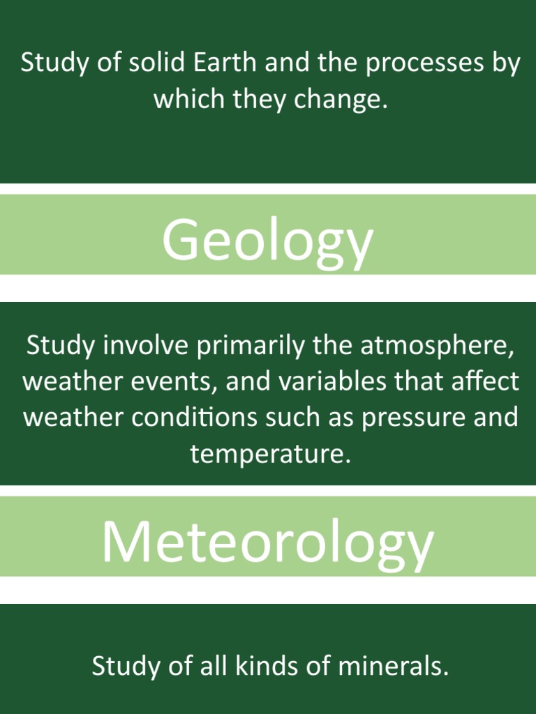 Branches of Science | PDF