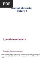 General Chemistry Lecture 3