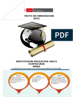 Proyecto de Innovacion IV Curso Virtual