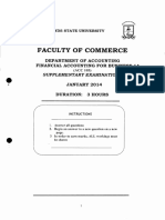 MIDLANDS STATE UNIVERSITY FACULTY OF COMMERCE ACCOUNTING EXAM