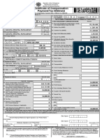 INCOME TAX WITHHELD 2316