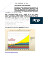 Time To Rebuild The Ark:: Why The U.S. Cannot "Grow" Out of Its Debt