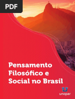 Pensamento Filosofico e Social No Brasil