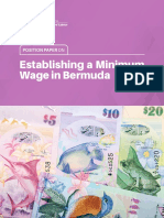 Establishing A Minimum Wage in Bermuda