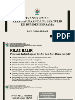 Transformasi Kelembagaan Dana Bergulir ke BUMDes Bersama