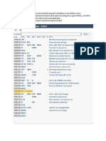 Standard Schema SAL9