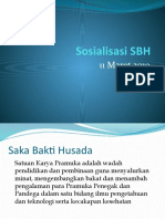 Sosialisasi Petemuan SBH