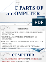 Basic Parts of A Computer