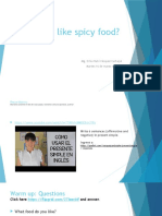 Do You Like Spicy Food