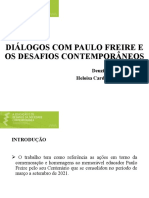 Dialogos Com Paulo Freire e Os Desafios Contemporaneos - 10.2022